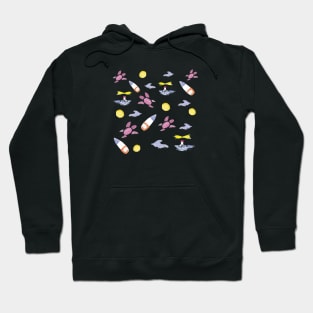 Sea Pattern Hoodie